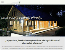 Tablet Screenshot of montanie.cz